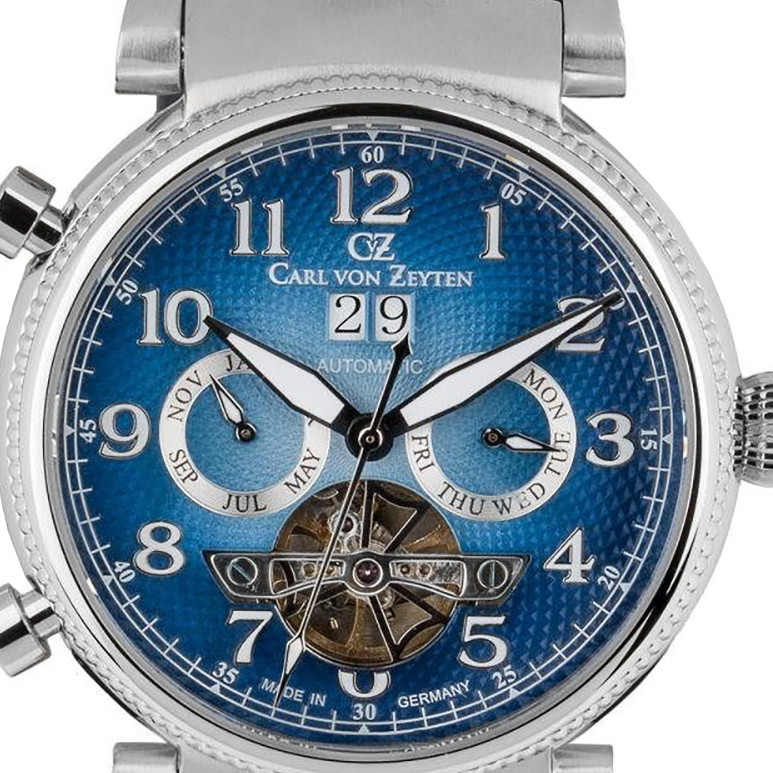Carl Von Zeyten Ruhestein CVZ0075BLS - zegarek męski 2