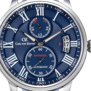 Carl Von Zeyten Munstertal CVZ0082BLS - zegarek męski 2