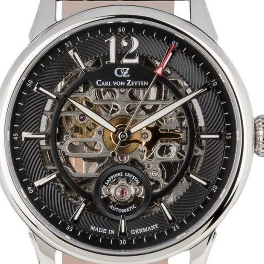 Carl Von Zeyten Schramberg CVZ0080BKS - zegarek męski 2