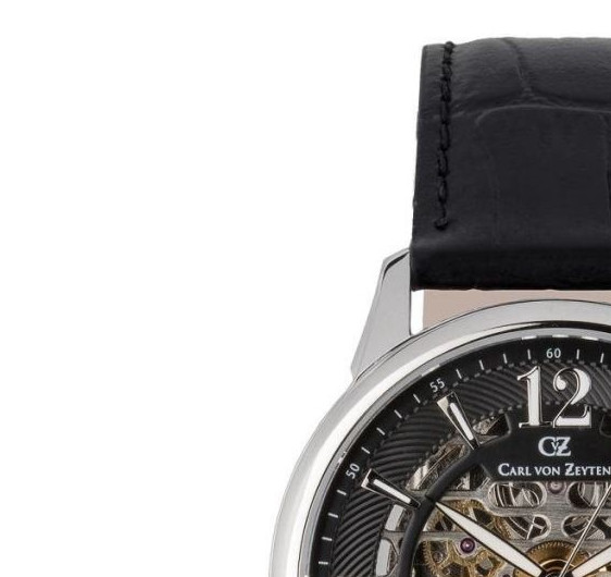 Carl Von Zeyten Schramberg CVZ0080BKS - zegarek męski 4