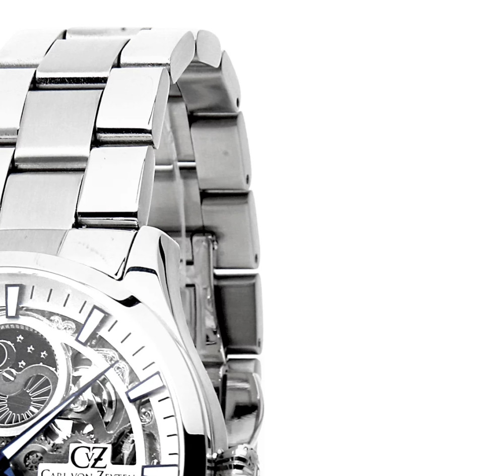 Carl Von Zeyten Freiburg CVZ0063SLMS - zegarek męski 5