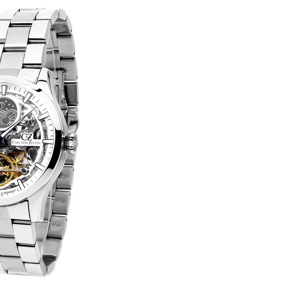 Carl Von Zeyten Freiburg CVZ0063SLMS - zegarek męski 6