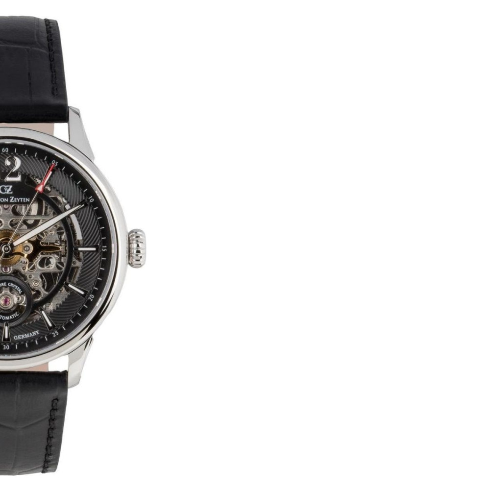 Carl Von Zeyten Schramberg CVZ0080BKS - zegarek męski 6