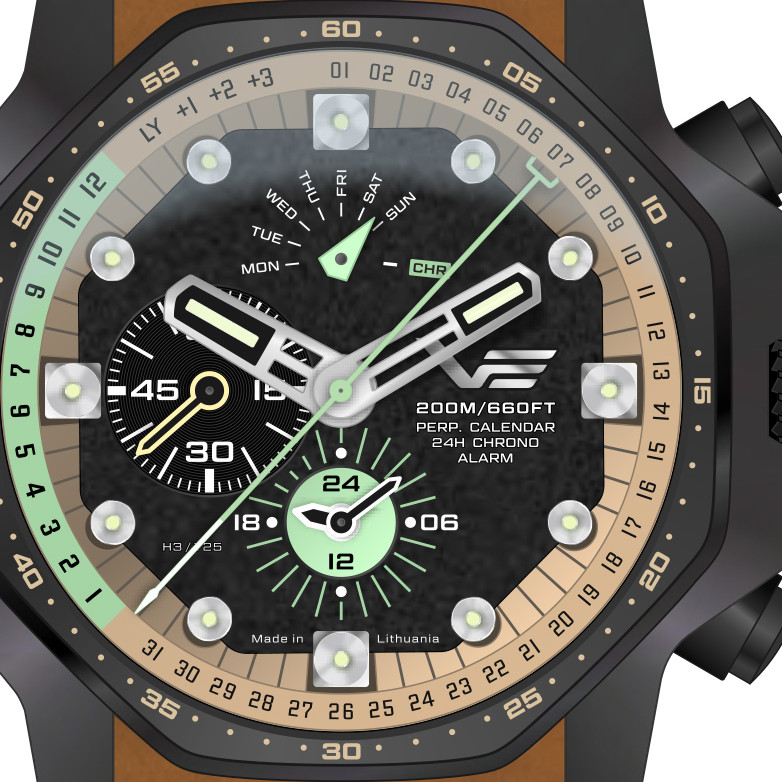 Vostok Europe Atomic Age YM86-640C697 - zegarek męski 2