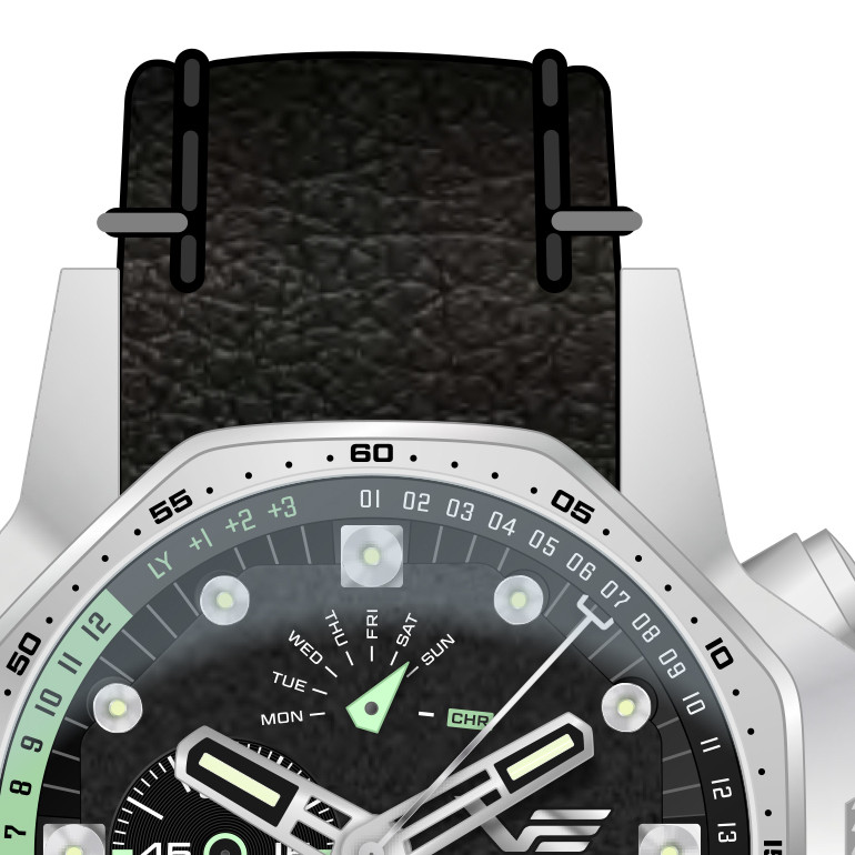 Vostok Europe Atomic Age YM86-640A695 - zegarek męski 3