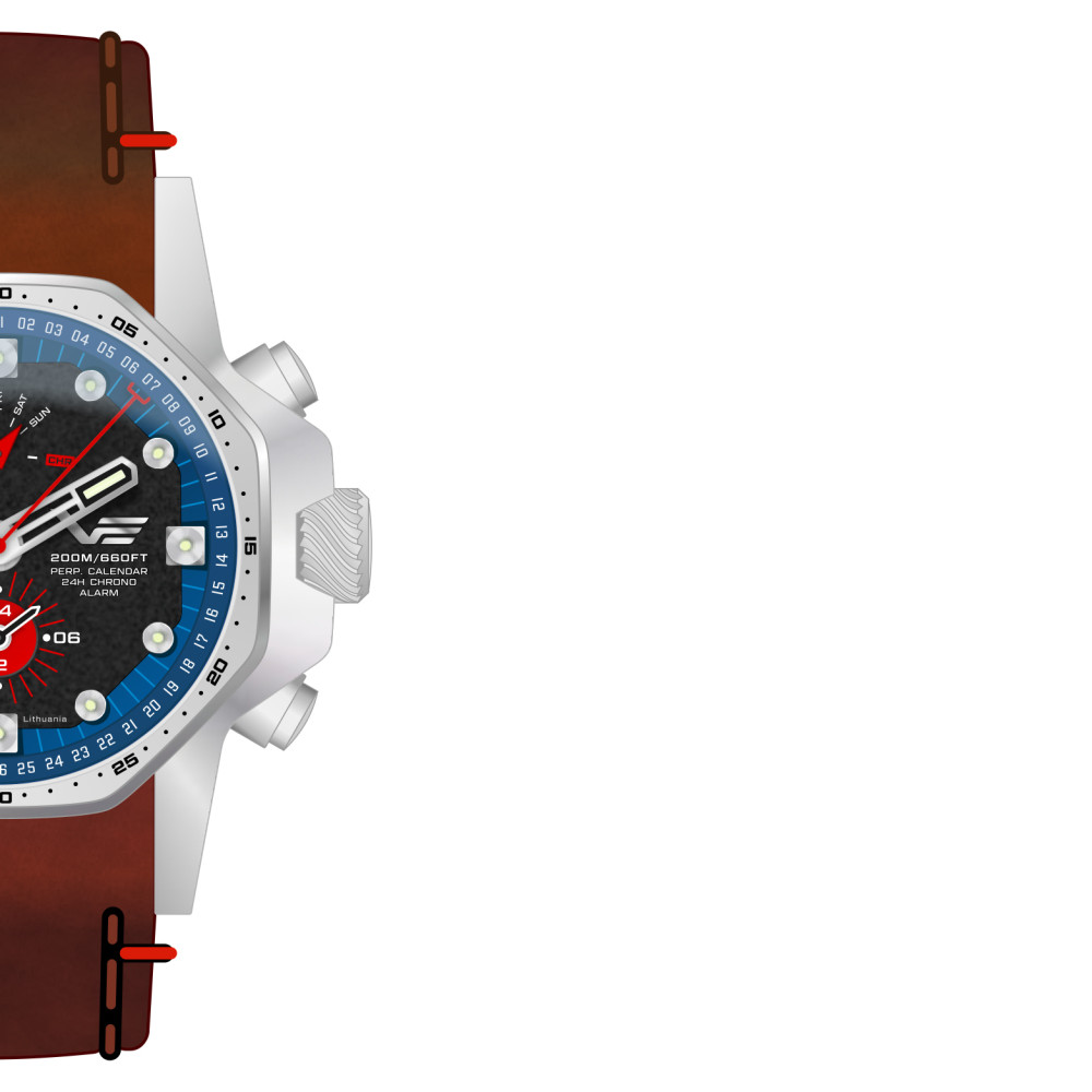 Vostok Europe Atomic Age YM86-640A696 - zegarek męski 6