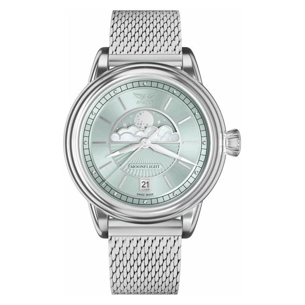 Aviator Douglas Moonflight V.1.33.0.261.5 - zegarek damski 7