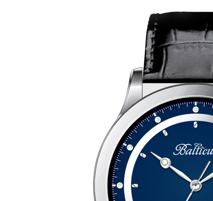 Balticus Steersman Sternik BLT-BALSTSBLUS - zegarek męski 4