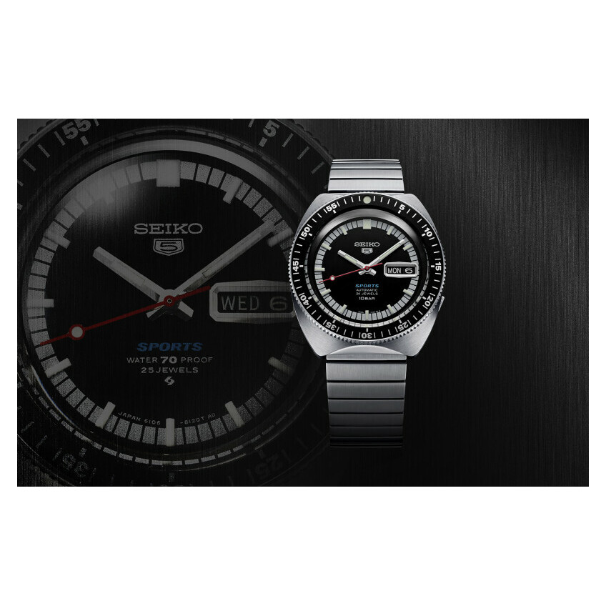 Seiko SEIKO 5 SPORTS AUTOMATIC SRPK17 - zegarek męski 8