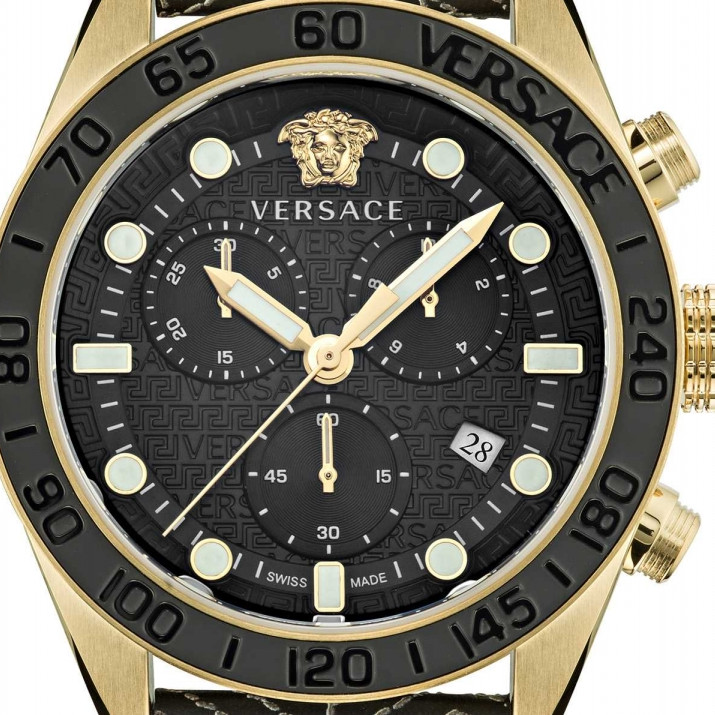 Versace GRECA DOME CHRONO VE6K00123 - zegarek męski 2