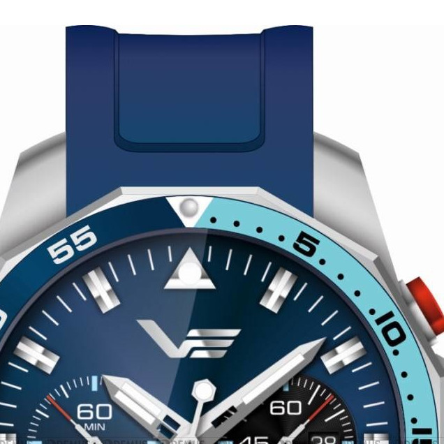 Vostok Europe Mazury - Jezioro Mamry - Rocket N-1 Chrono 6S21-225A468 - zegarek męski 3