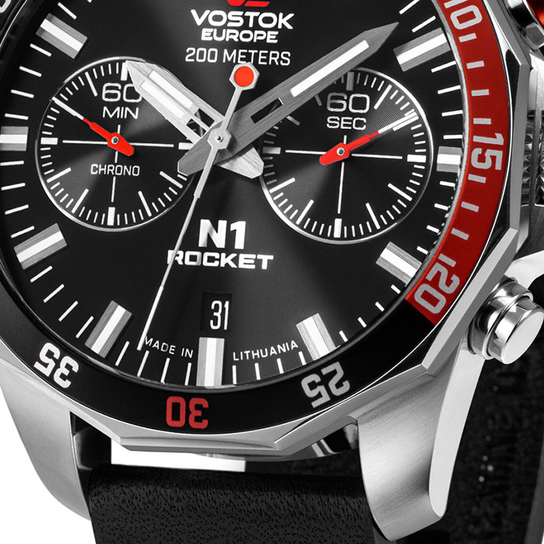 Vostok Europe  Rocket N-1 6S21-225A707 - zegarek męski 2