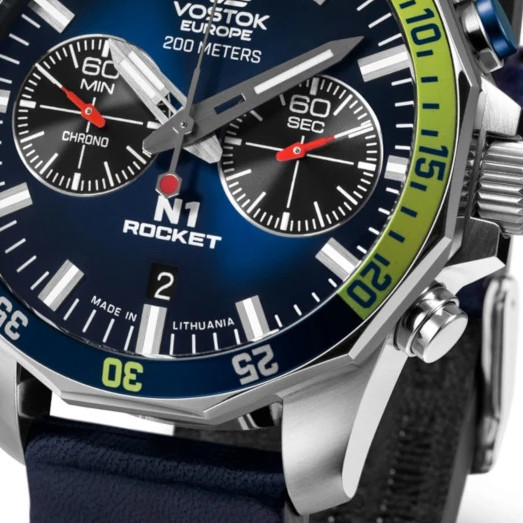 Vostok Europe Rocket N-1 6S21-225A708 - zegarek męski 2