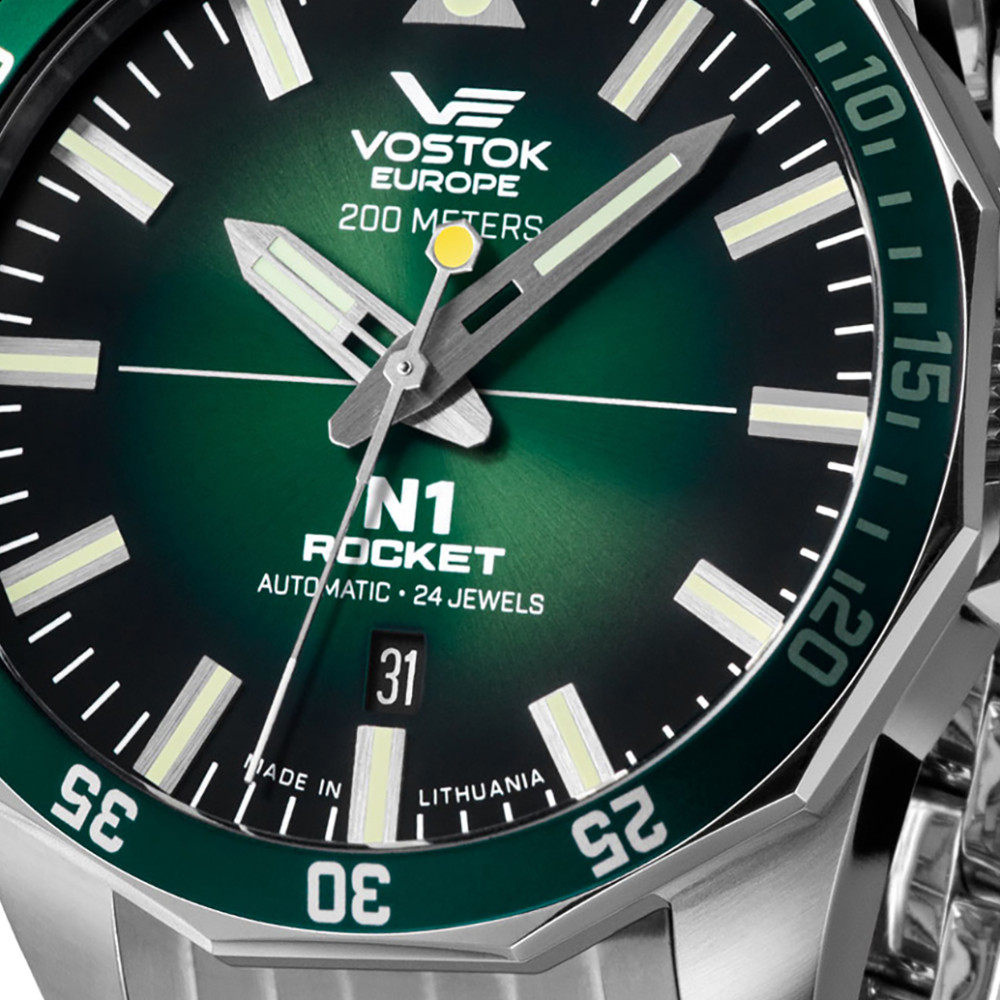 Vostok Europe Rocket N-1 NH35A-225A710B - zegarek męski 2