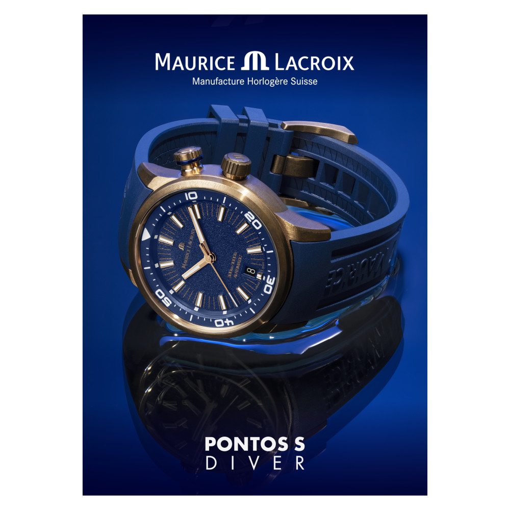 Maurice Lacroix PONTOS S PT6248-BRZ0B-430-4 - zegarek męski 12