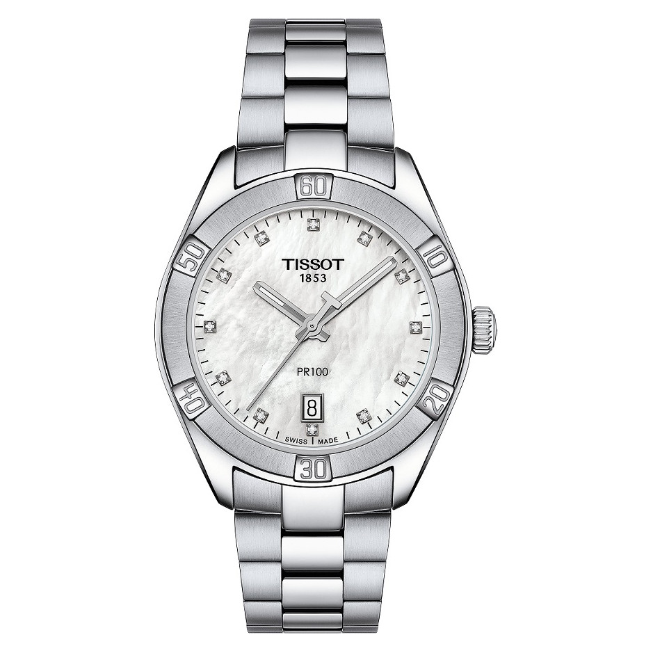 Tissot PR 100 Sport Chic T101.910.11.116.00 - zegarek damski 1