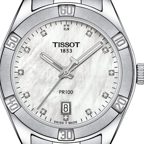 Tissot PR 100 Sport Chic T101.910.11.116.00 - zegarek damski 2