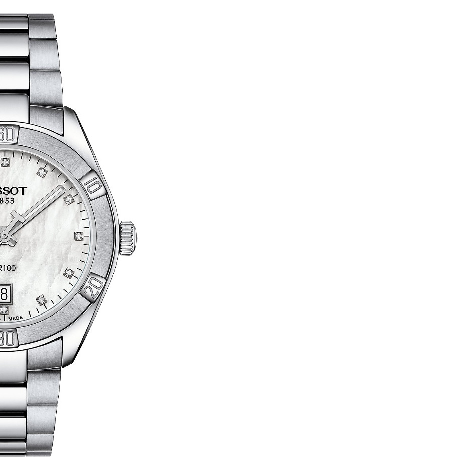 Tissot PR 100 Sport Chic T101.910.11.116.00 - zegarek damski 6