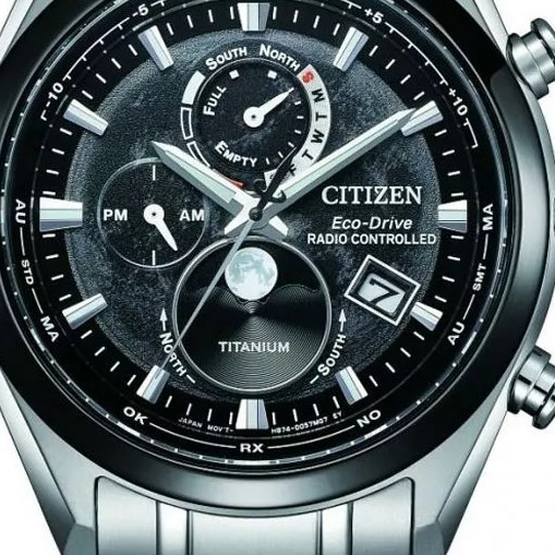 Citizen TSUKIYOMY BY1018-80E - zegarek męski 2