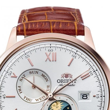 Orient Bambino Sun & Moon RA-AK0801S10B - zegarek męski 3