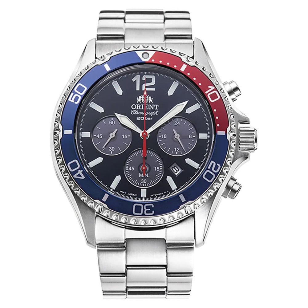 Orient Mako RA-TX0201L10B - zegarek męski 7