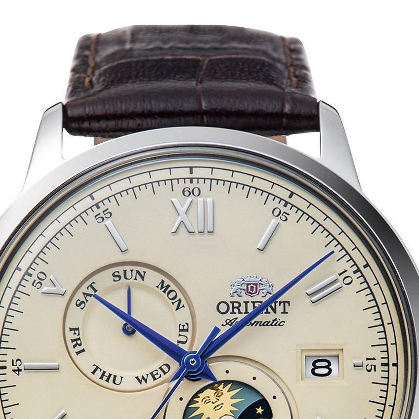 Orient Sun and Moon RA-AK0803Y10B - zegarek męski 3