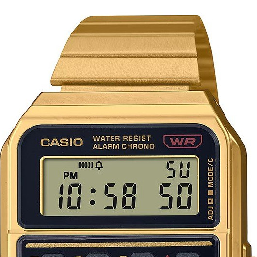 Casio Vintage CA-500WEG-1A - zegarek męski 3