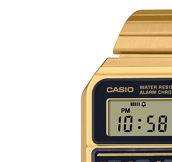 Casio Vintage CA-500WEG-1A - zegarek męski 4