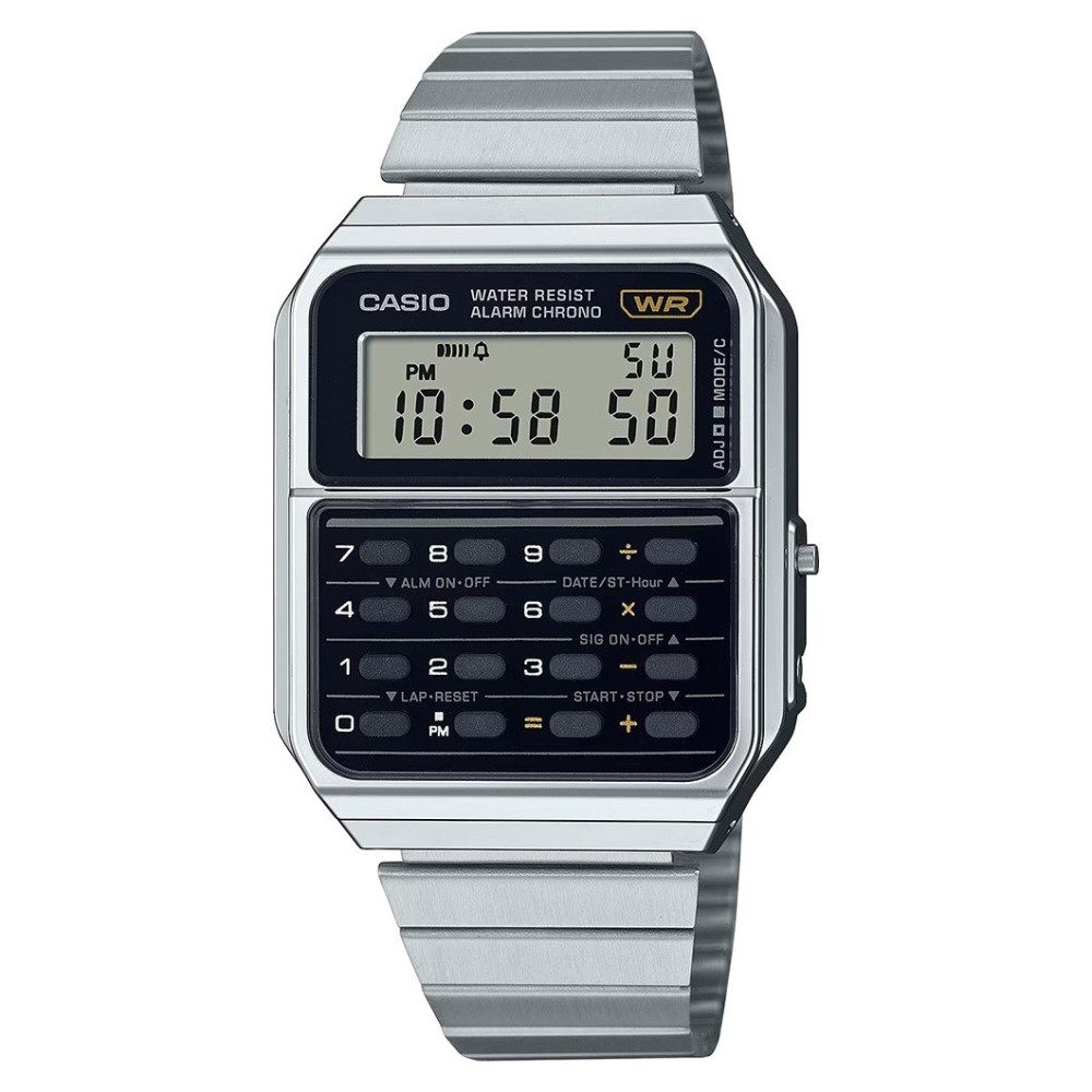 Casio Vintage CA-500WE-1A - zegarek męski 7
