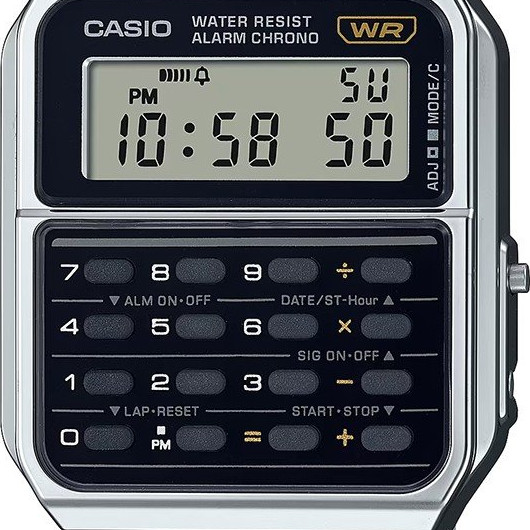 Casio Vintage CA-500WE-1A - zegarek męski 2