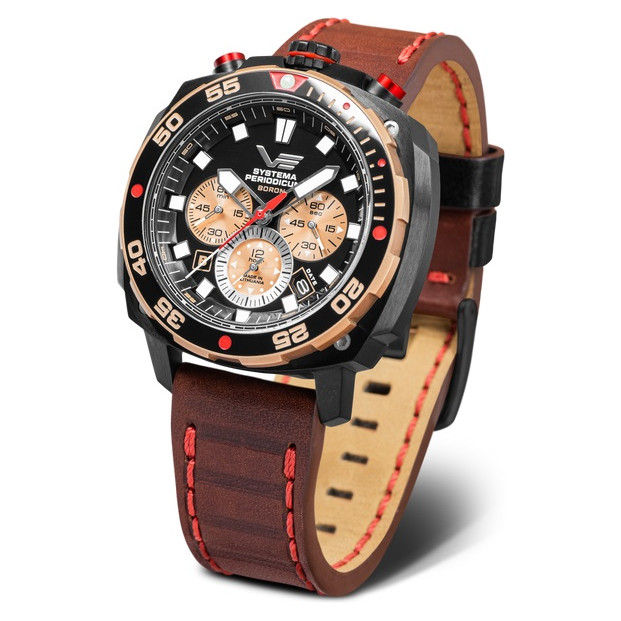 Vostok Europe Systema Periodicum Boron VK67-650E721 - zegarek męski 7