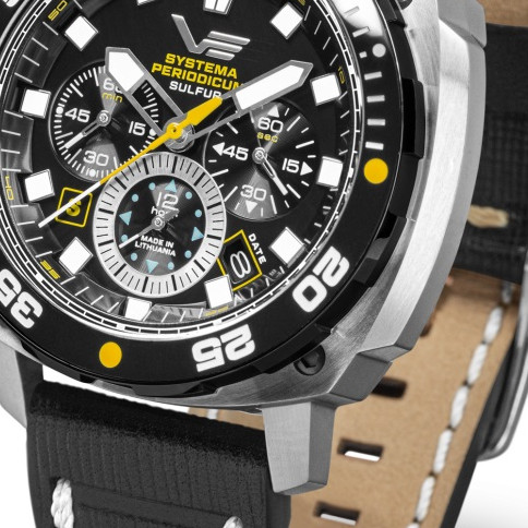 Vostok Europe Systema Periodicum Sulfur VK67-650E725 - zegarek męski 2