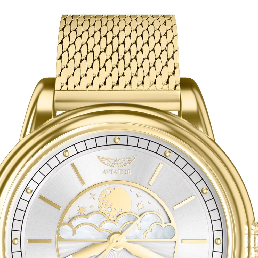 Aviator Douglas Moonflight V.1.33.1.343.5 - zegarek damski 3