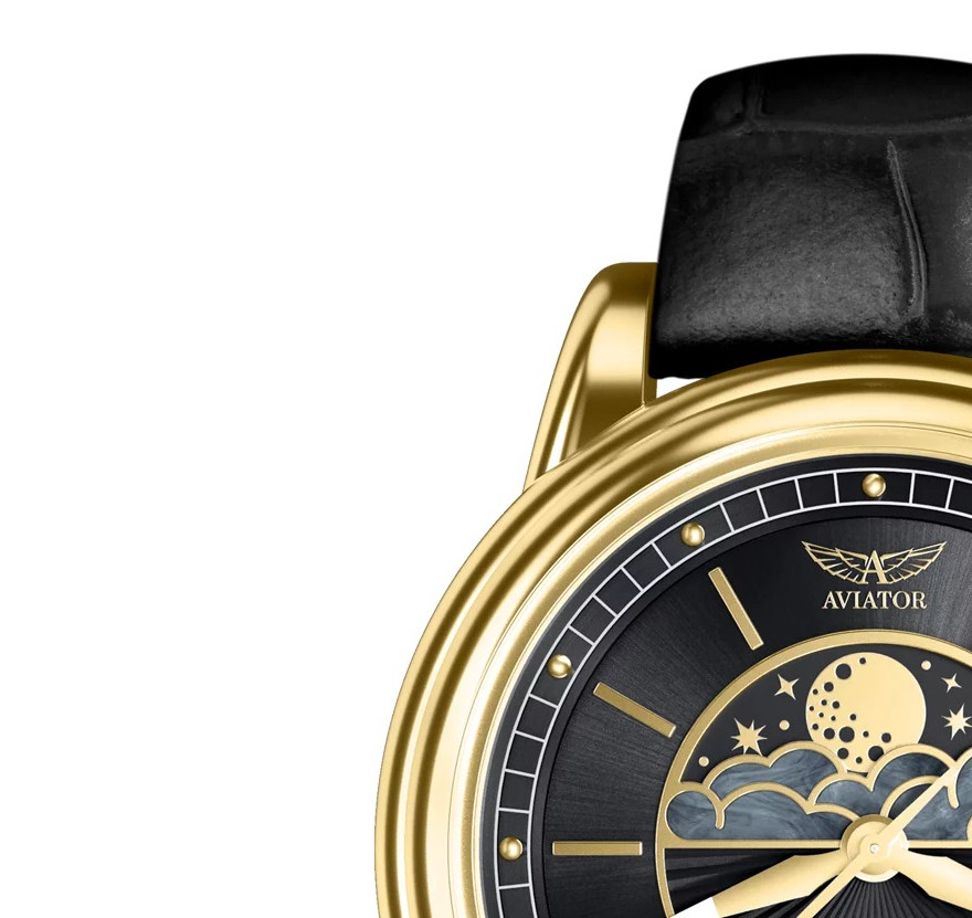 Aviator Douglas Moonflight V.1.33.1.344.4 - zegarek damski 4