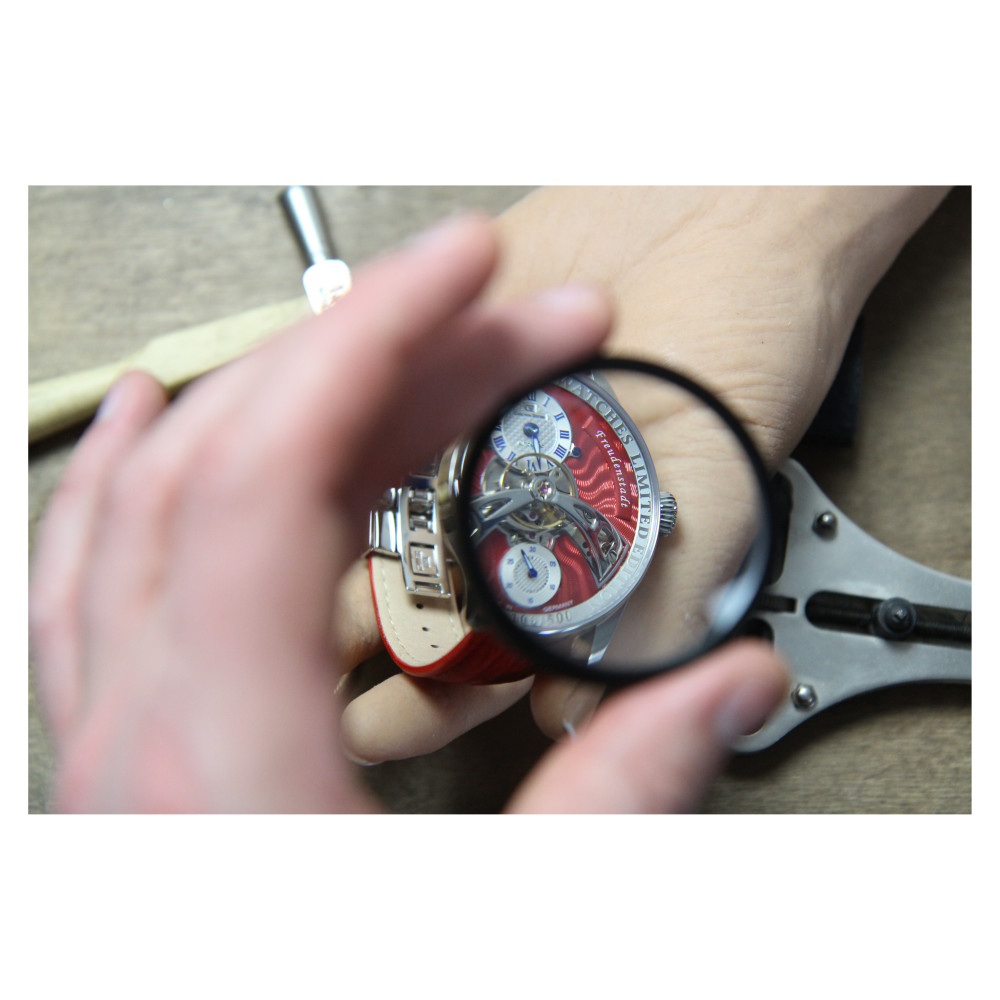 Carl Von Zeyten Classic CVZ0043RDS - zegarek męski 13