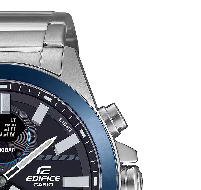 Casio EDIFICE ECB-30DB-1A - zegarek męski 5