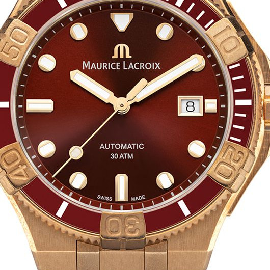 Maurice Lacroix AIKON AI6058-BRZ6B-530-6 - zegarek męski 2