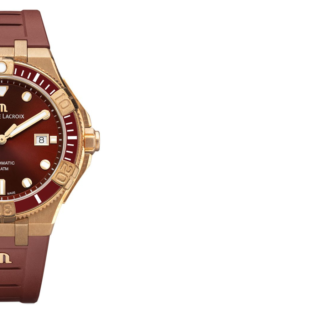 Maurice Lacroix AIKON AI6058-BRZ6B-530-6 - zegarek męski 6