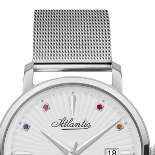 Atlantic SUPER DE LUXE PRECIOUS STONES 29355.41.29MB - zegarek damski 3