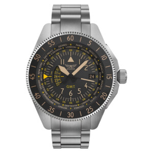 Aviator AIRACOBRA GMT V.1.37.0.303.5 - zegarek męski