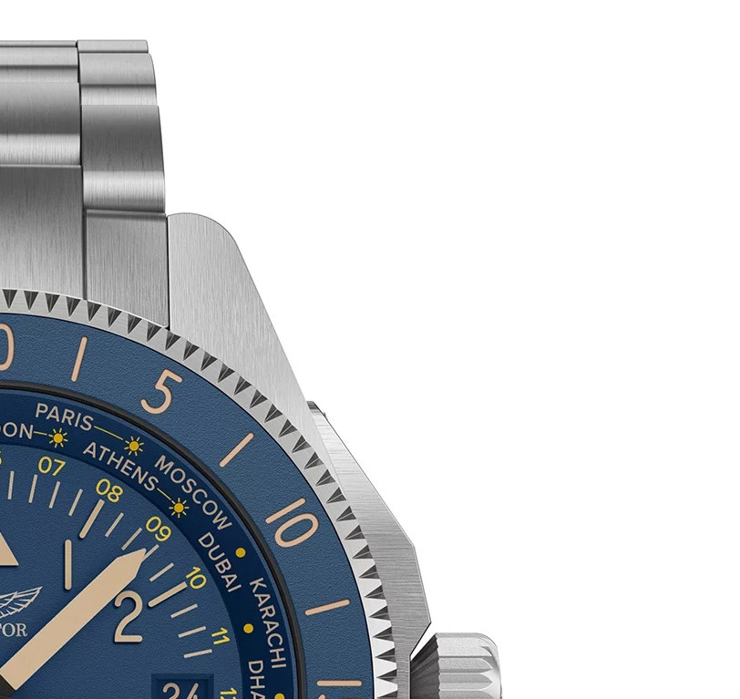 Aviator AIRACOBRA GMT V.1.37.0.304.5 - zegarek męski 5