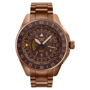 Aviator AIRACOBRA GMT V.1.37.8.306.5 - zegarek męski