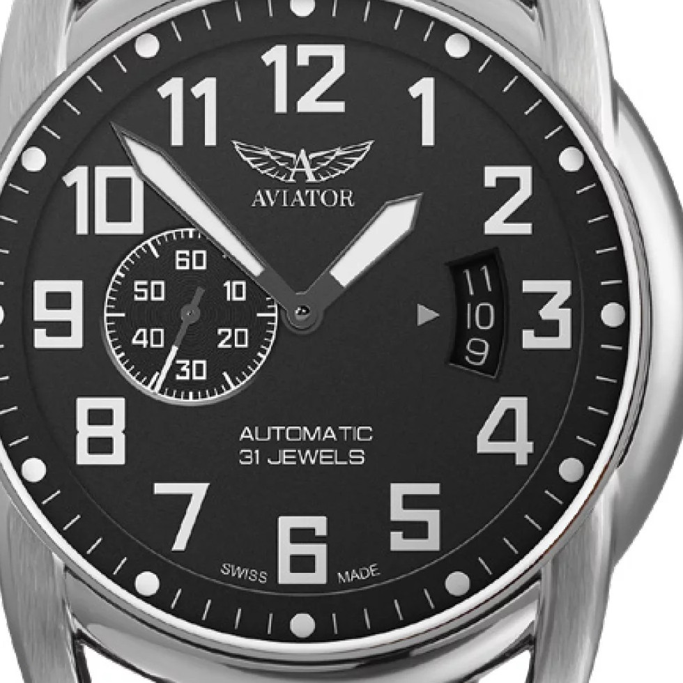 Aviator AUTOMATIC V.3.18.0.160.4 - zegarek męski 2