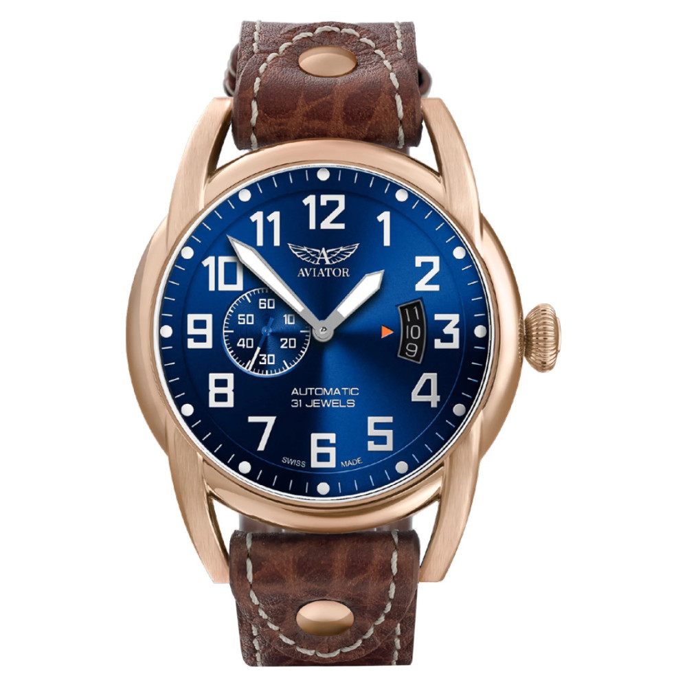 Aviator AUTOMATIC V.3.18.2.191.4 - zegarek męski 7