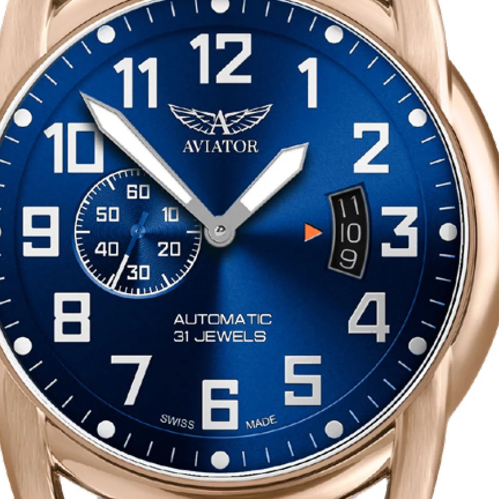 Aviator AUTOMATIC V.3.18.2.191.4 - zegarek męski 2