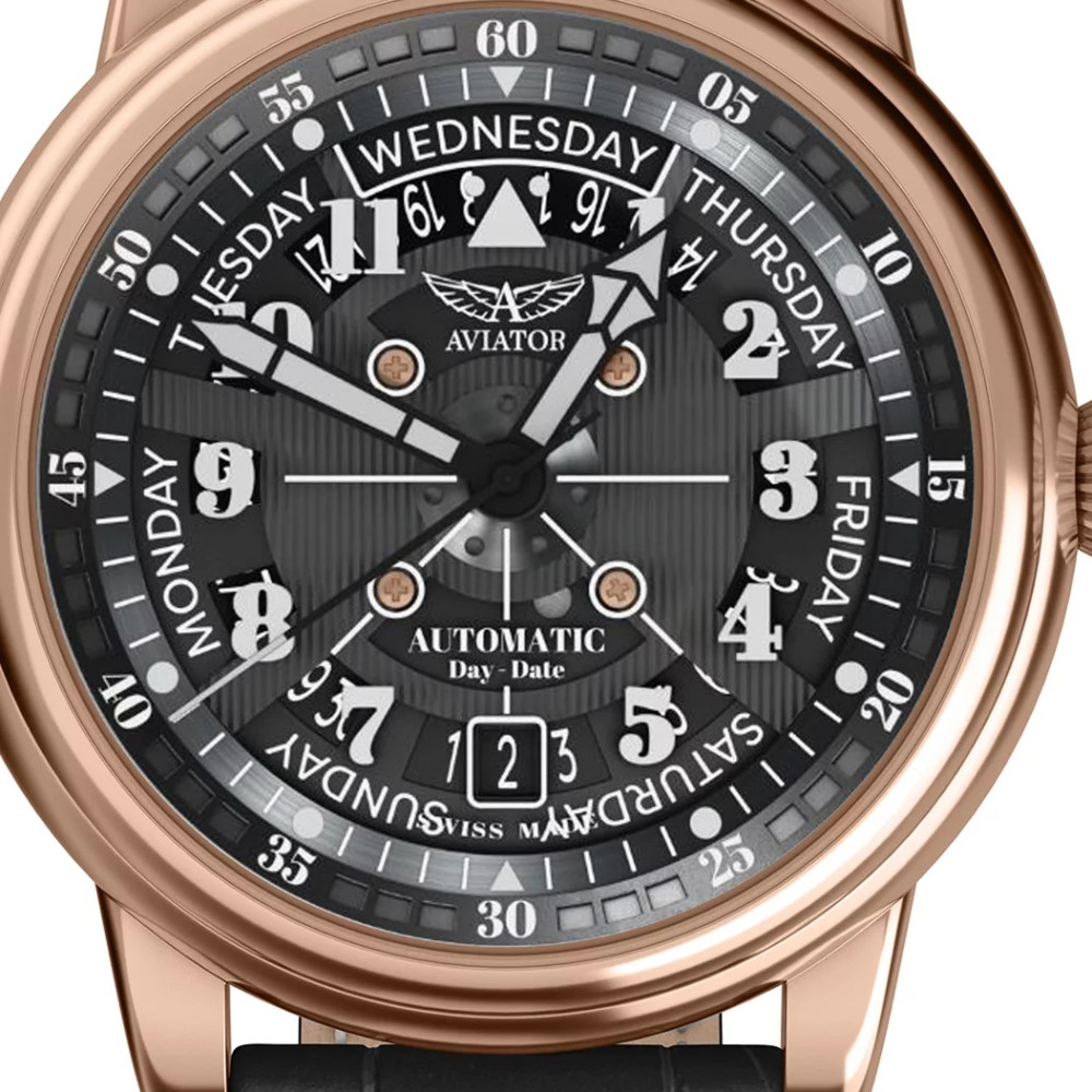 Aviator DOUGLAS V.3.36.2.285.4 - zegarek męski 2