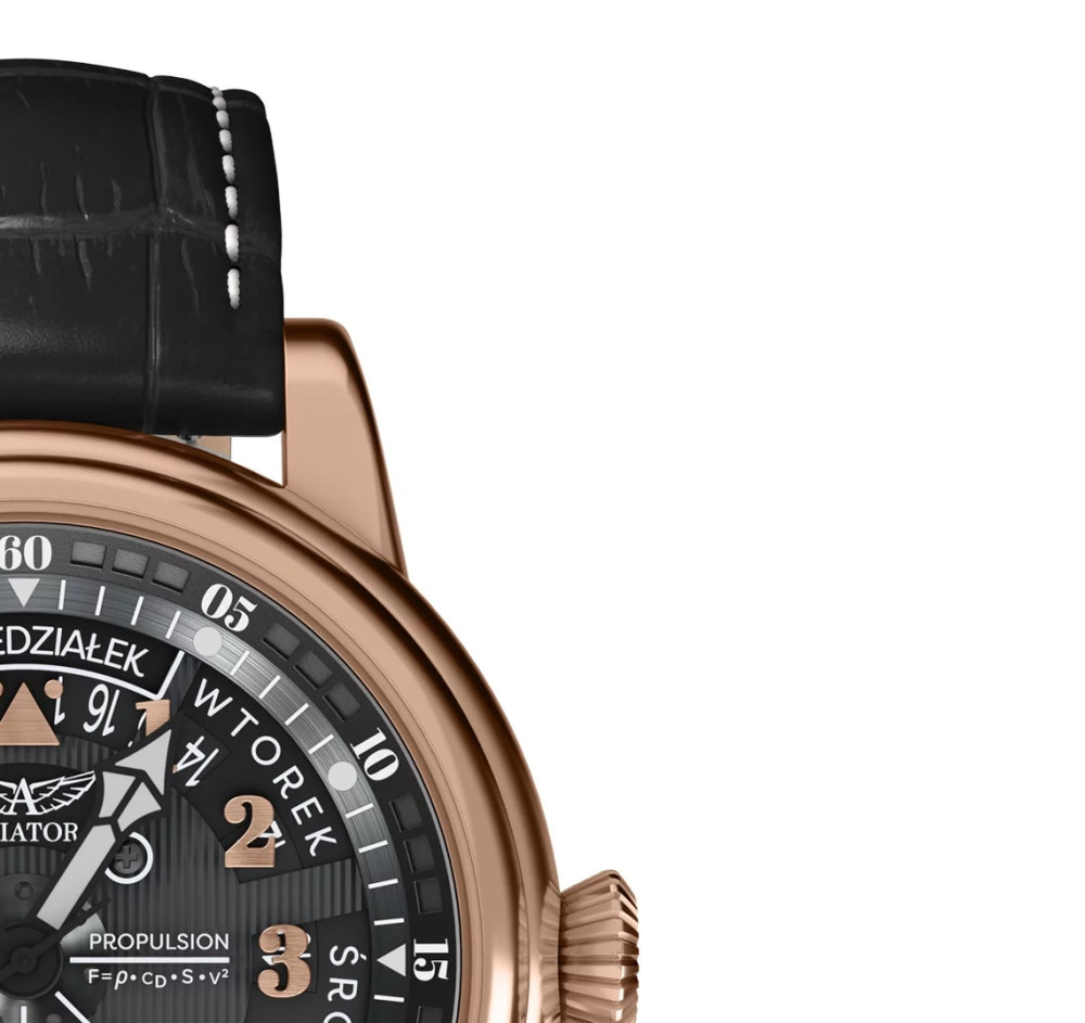 Aviator DOUGLAS V.3.36.2.294.4 PL - zegarek męski 5