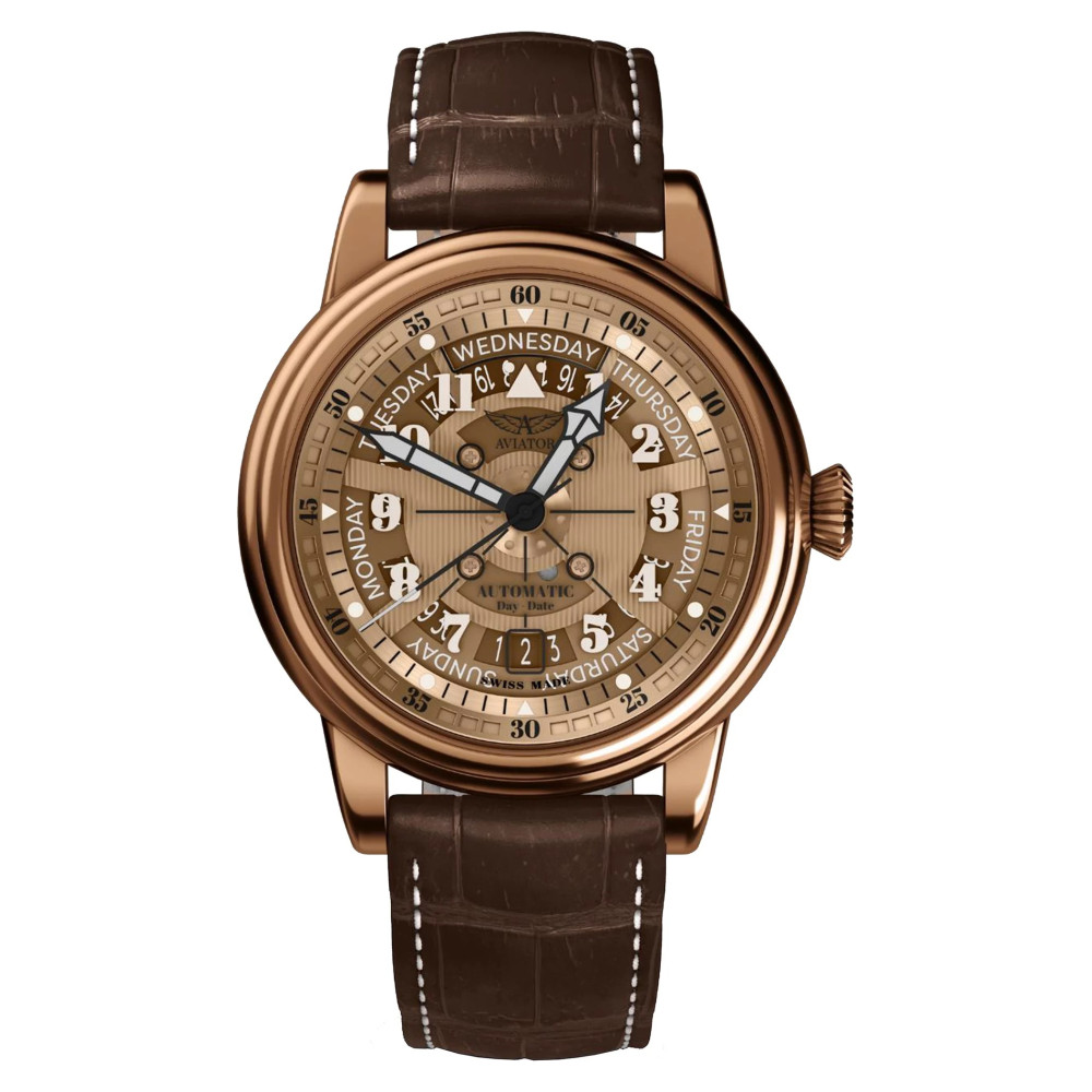 Aviator Douglas V.3.36.8.290.4 - zegarek męski 7