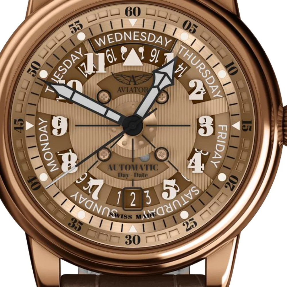 Aviator Douglas V.3.36.8.290.4 - zegarek męski 2