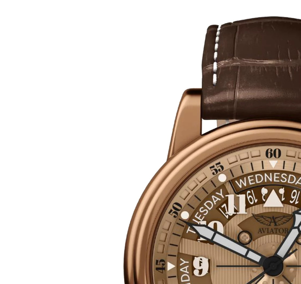 Aviator Douglas V.3.36.8.290.4 - zegarek męski 4